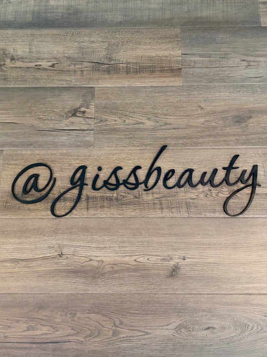 Personalized Name Sign – Custom Wooden Wall Decor for Nurseries, Weddings & Businesses