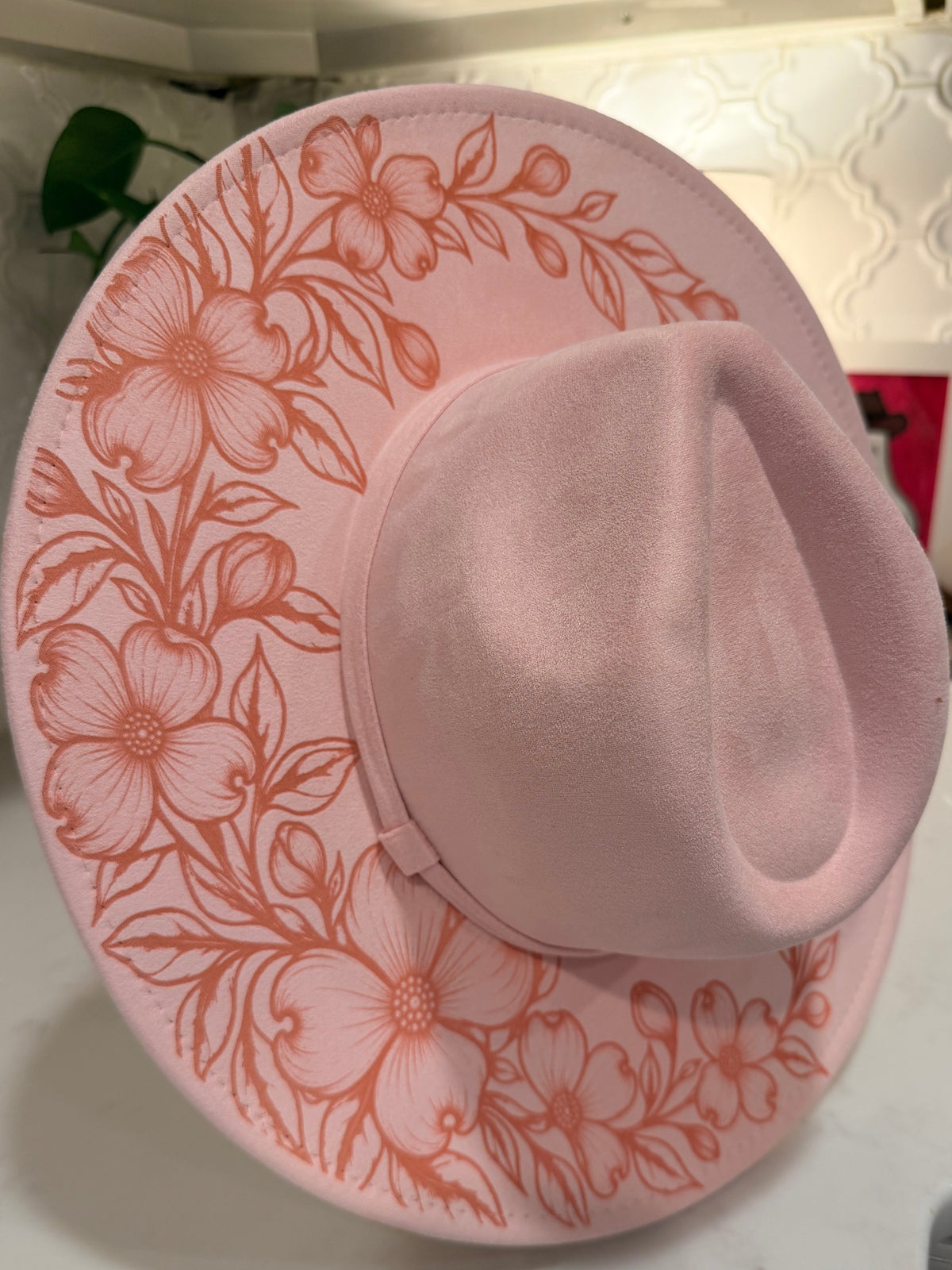 Custom Laser Engraved Rancher Hat