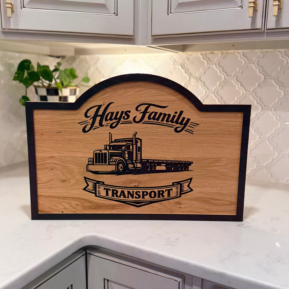 Custom Wood Business Sign | Personalized Logo Sign | Handmade Business Wall Decor