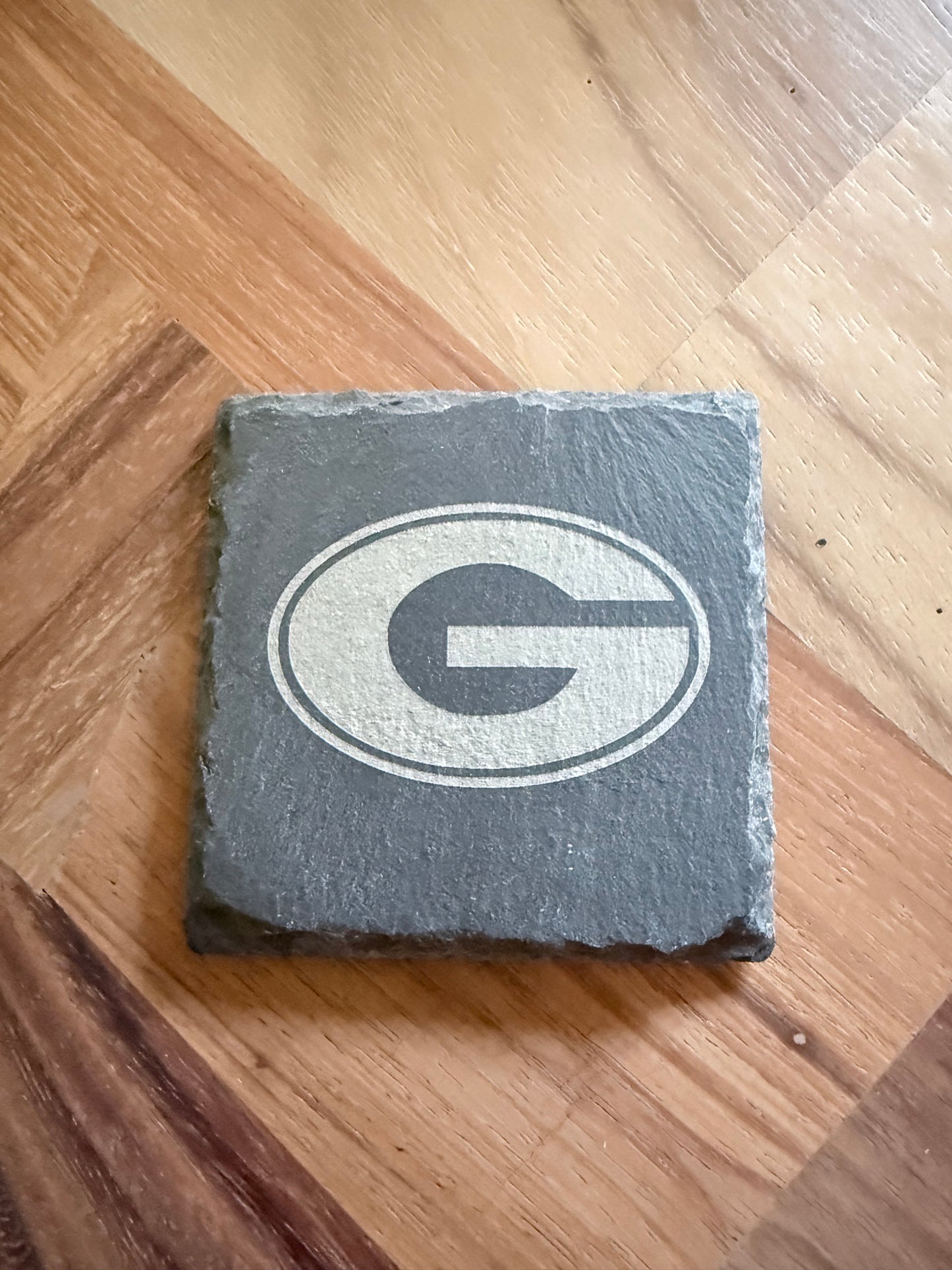 Engraved Slate Coasters – 4" x 4"