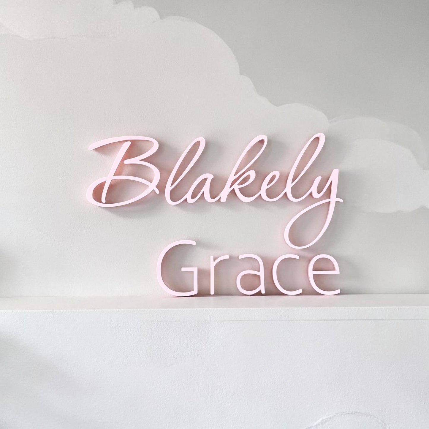 Personalized Name Sign – Custom Wooden Wall Decor for Nurseries, Weddings & Businesses